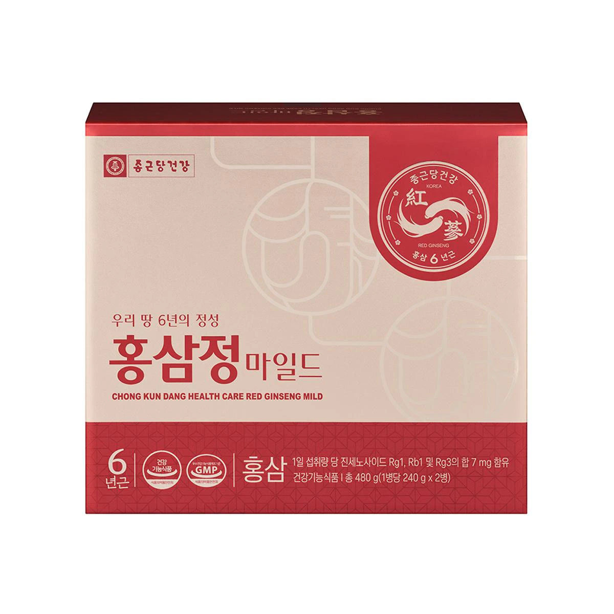 Chong Kun Dang Health Red Ginseng Extract Mild Set | 240 g × 2 Bottles