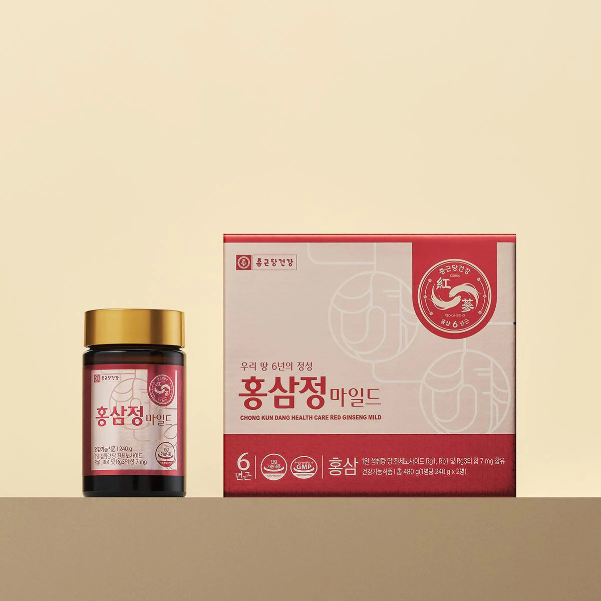 Chong Kun Dang Health Red Ginseng Extract Mild Set | 240 g × 2 Bottles