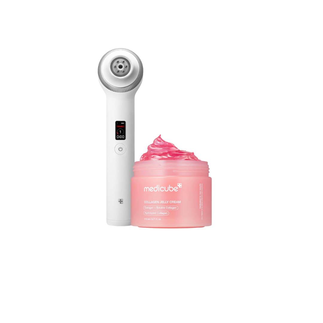 طقم medicube AGE-R Ultra Tune مع Collagen Jelly Cream