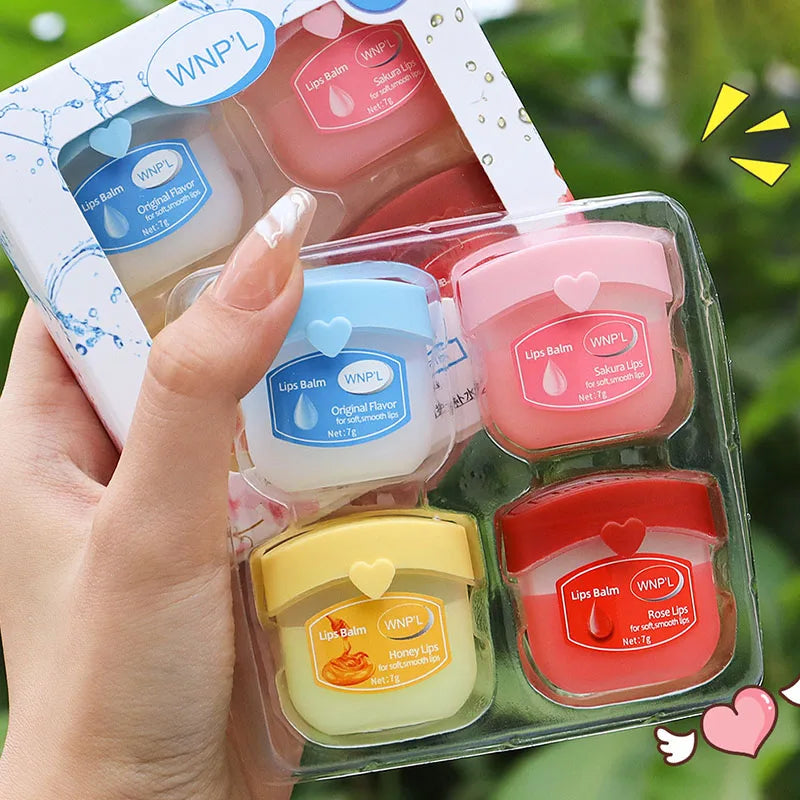 New 4/6/8pcs Moisturizing Lip Balm Sets Lipstick