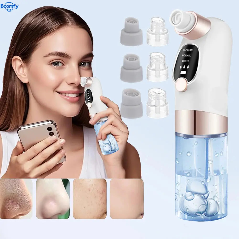 Mini Rechargeable Pore Vacuum Cleaner
جهاز شفط الرؤوس السوداء الصغير القابل لإعادة الشحن