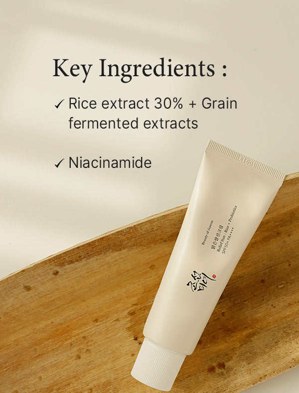 Beauty of Joseon Relief Sun: Rice + Probiotics SPF50+ PA++++ واقي الشمس بالأرز والبروبيوتيك من بيوتي أوف جوسون