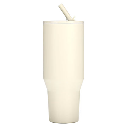 HydroJug, Traveler Tumbler, Cream color, 40 oz