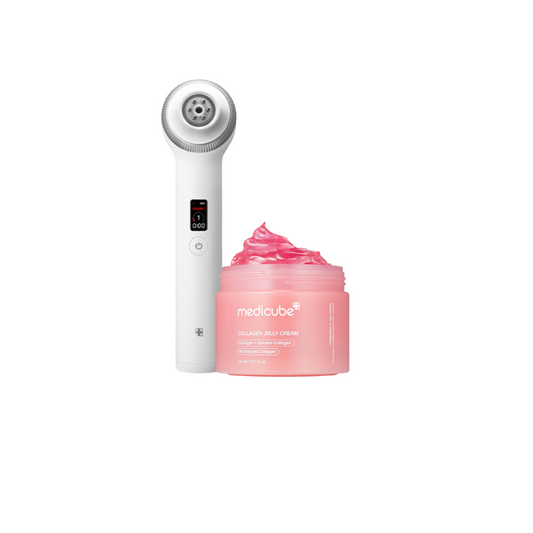 طقم medicube AGE-R Ultra Tune مع Collagen Jelly Cream