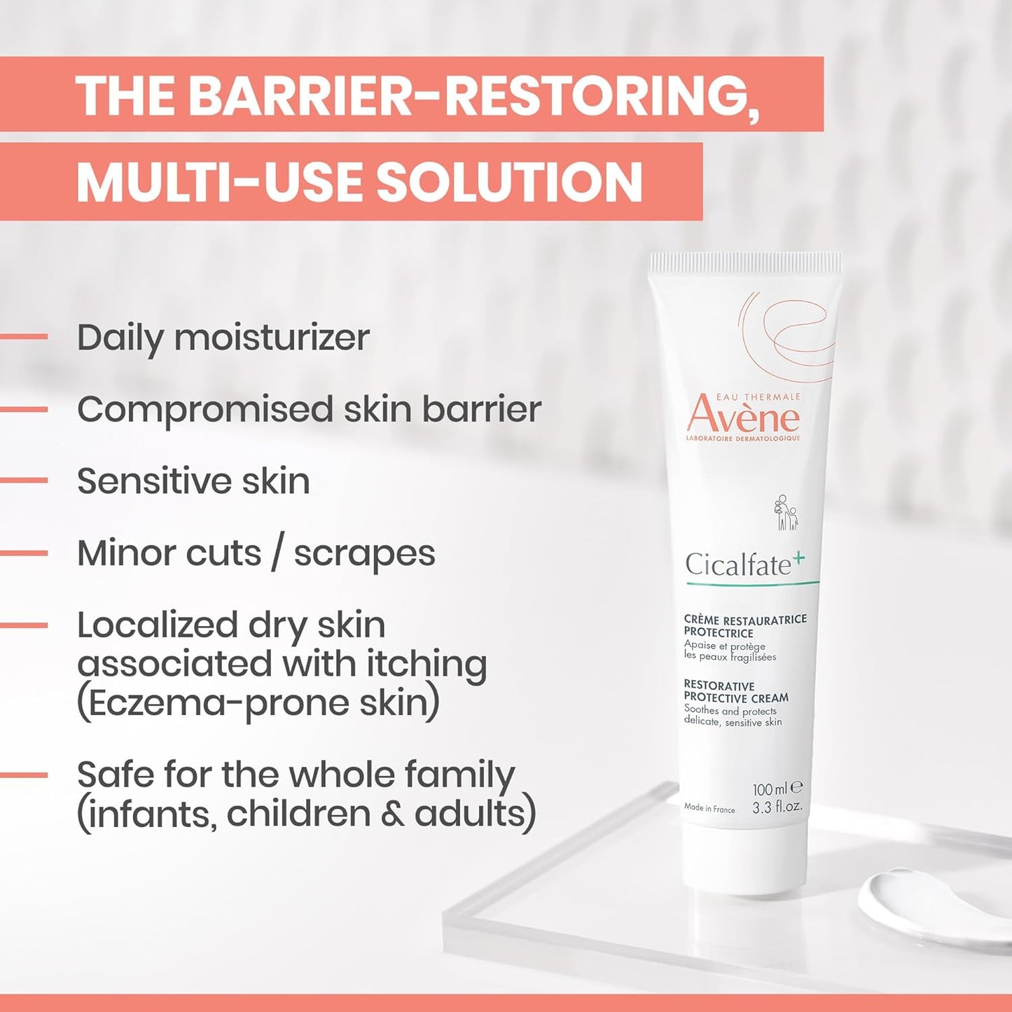 Avene Cicalfate+ Repairing Protective Cream 100Ml