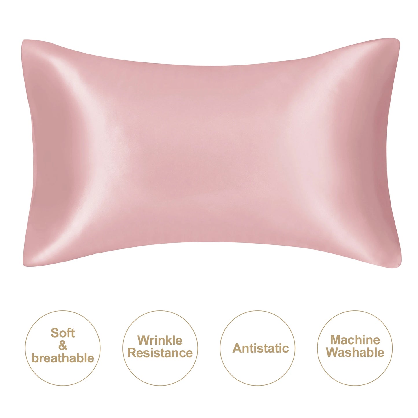 JuwenSilk Mulberry Silk Pillowcase
غطاء وسادة من حرير