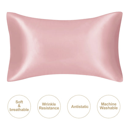 JuwenSilk Mulberry Silk Pillowcase
غطاء وسادة من حرير