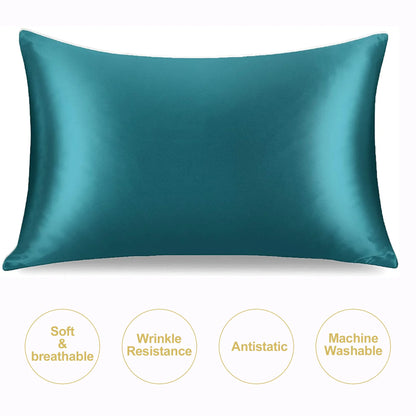 JuwenSilk Mulberry Silk Pillowcase
غطاء وسادة من حرير