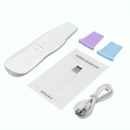 Ultrasonic Facial Skin Scrubber
جهاز تقشير وتنظيف البشرة بالموجات فوق الصوتية