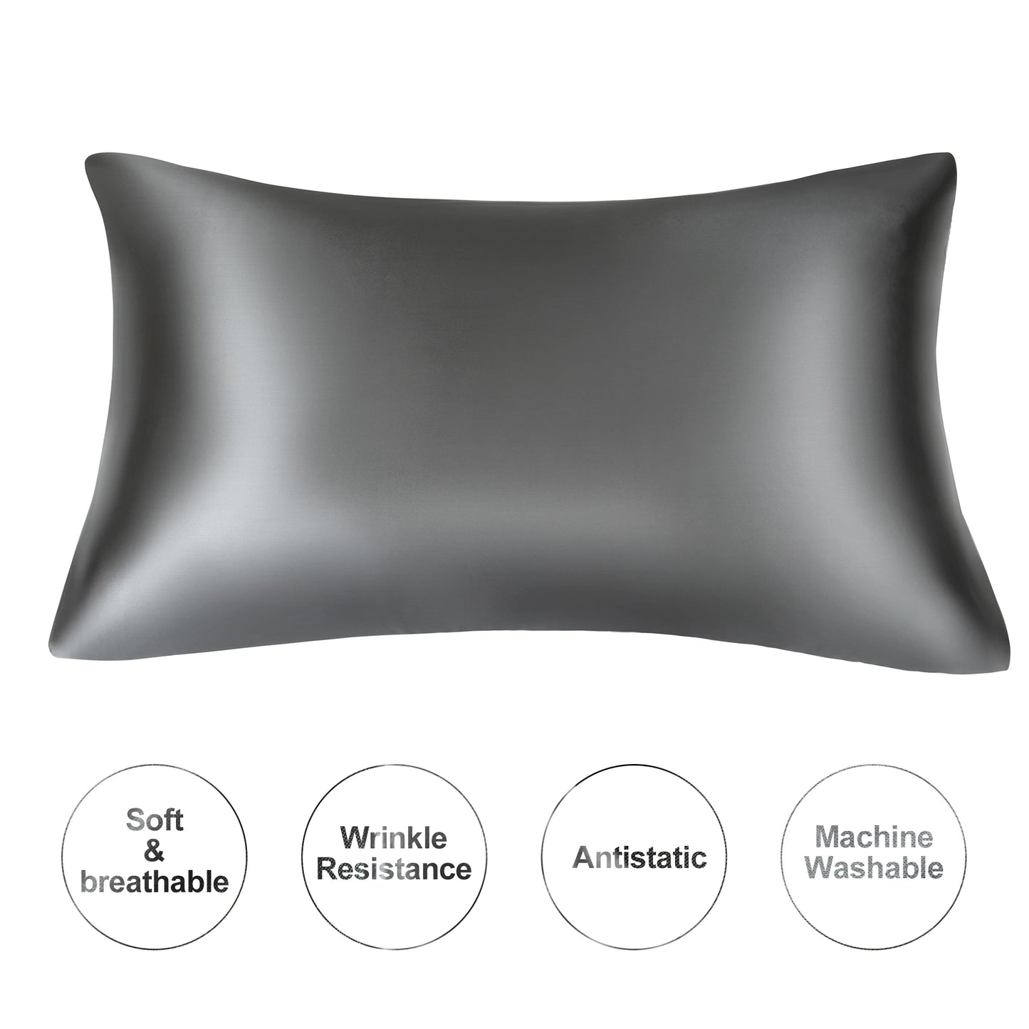 JuwenSilk Mulberry Silk Pillowcase
غطاء وسادة من حرير