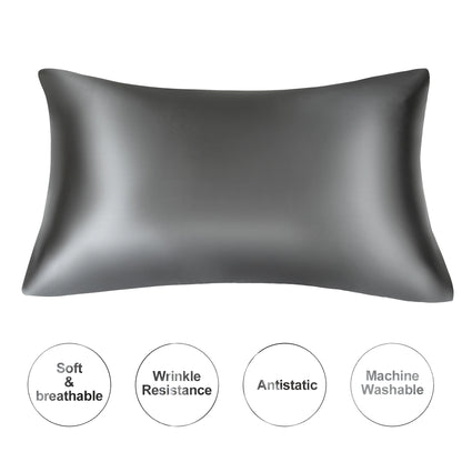 JuwenSilk Mulberry Silk Pillowcase
غطاء وسادة من حرير