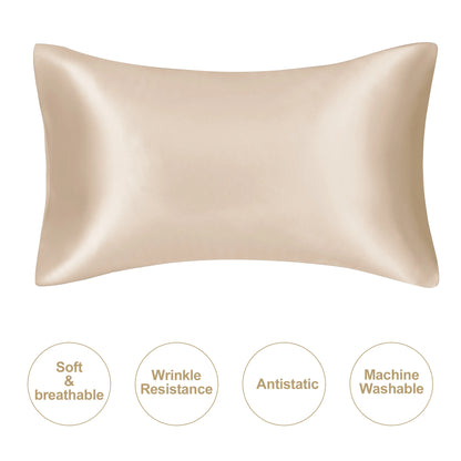 JuwenSilk Mulberry Silk Pillowcase
غطاء وسادة من حرير