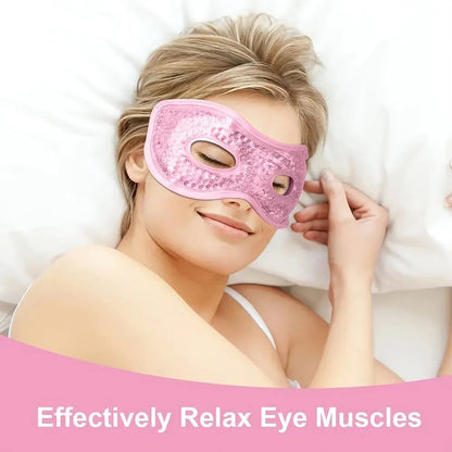 Eye Masks for Puffy Eyes Reusable Hot Cold قناع عين جل بارد وساخن