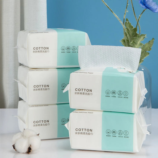 Disposable Face Cotton Tissue For Washing
