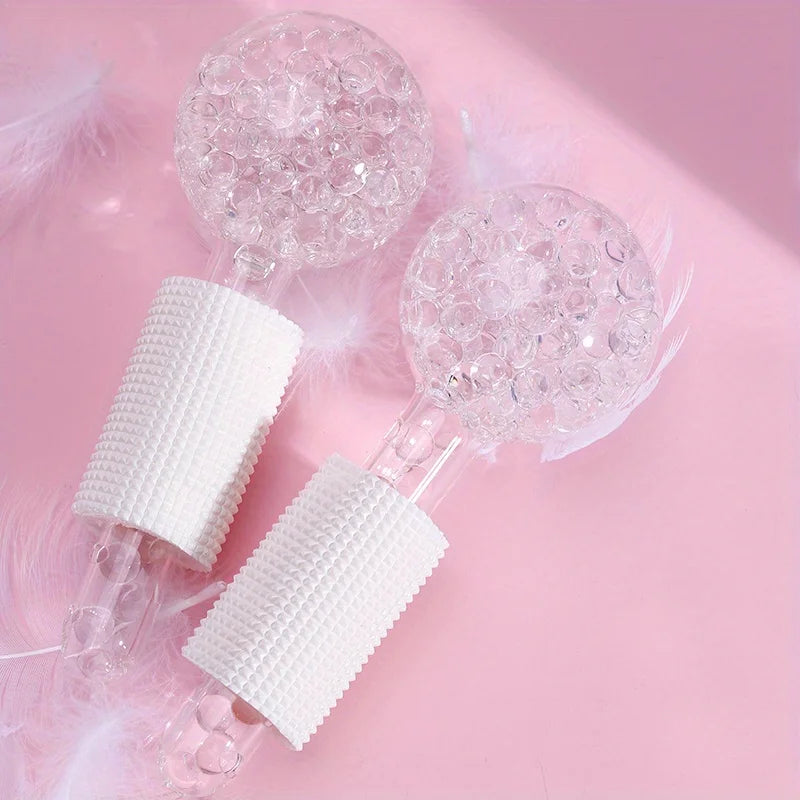 2pcs Cooling LCE Facial Globes
كرتين ثلج LCE لتبريد الوجه