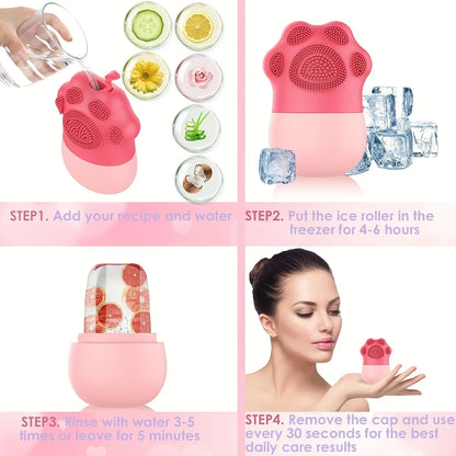 Silicone Facial Ice Roller Tool
أداة ثلج سيليكون للوجه