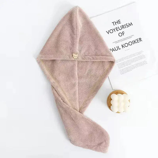 Microfiber Quick-Dry Hair Towel منشفة شعر مايكروفايبر سريعة الجفاف