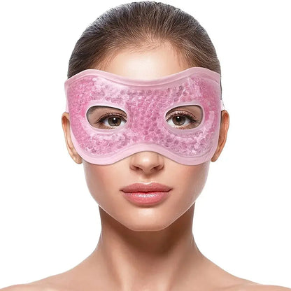 Eye Masks for Puffy Eyes Reusable Hot Cold قناع عين جل بارد وساخن