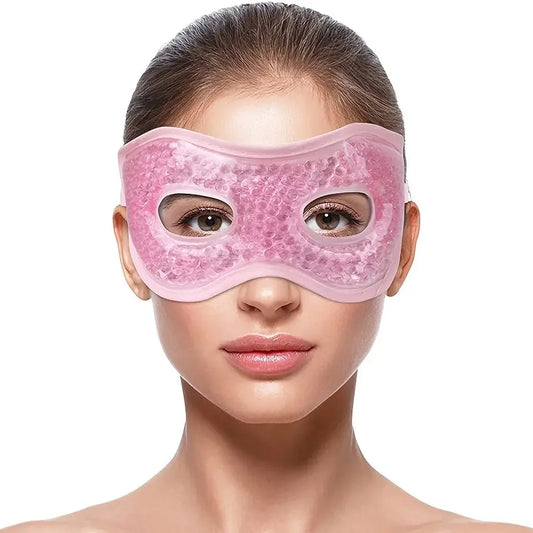 Eye Masks for Puffy Eyes Reusable Hot Cold قناع عين جل بارد وساخن