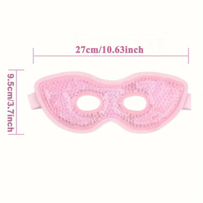 Eye Masks for Puffy Eyes Reusable Hot Cold قناع عين جل بارد وساخن