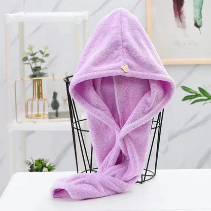 Microfiber Quick-Dry Hair Towel منشفة شعر مايكروفايبر سريعة الجفاف