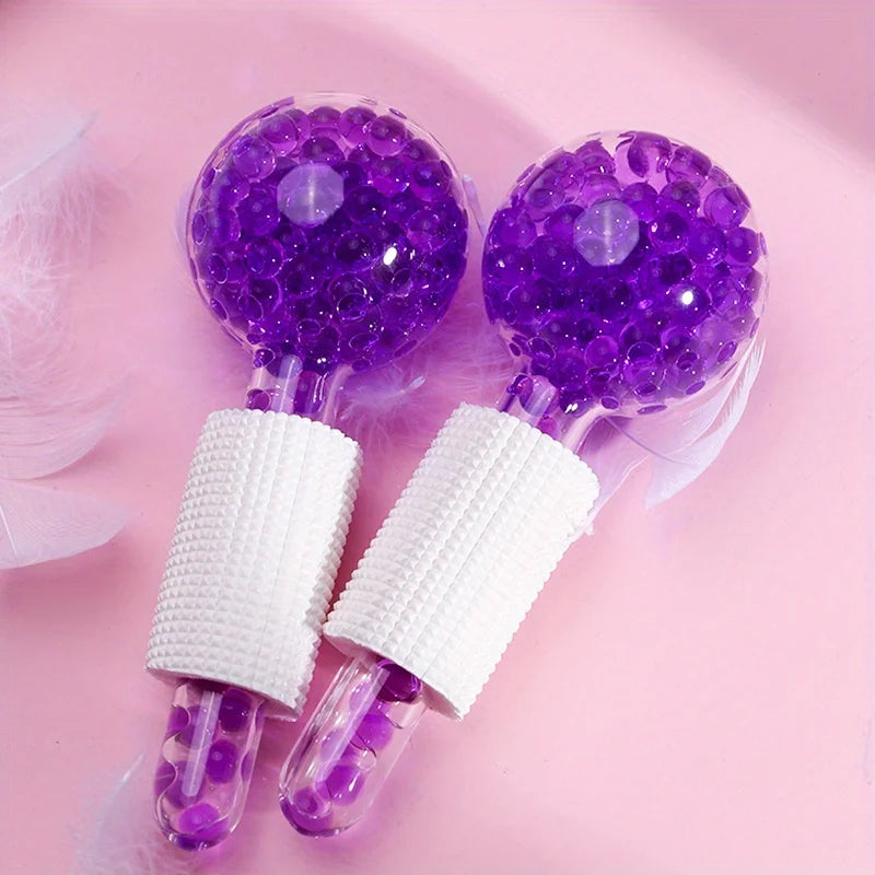 2pcs Cooling LCE Facial Globes
كرتين ثلج LCE لتبريد الوجه