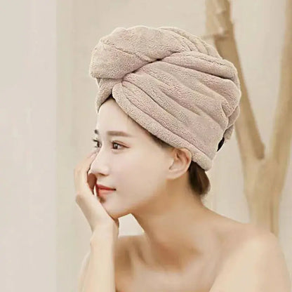 Microfiber Quick-Dry Hair Towel منشفة شعر مايكروفايبر سريعة الجفاف