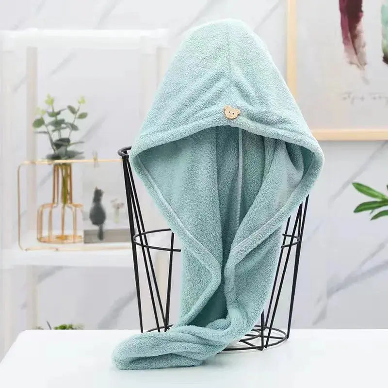 Microfiber Quick-Dry Hair Towel منشفة شعر مايكروفايبر سريعة الجفاف