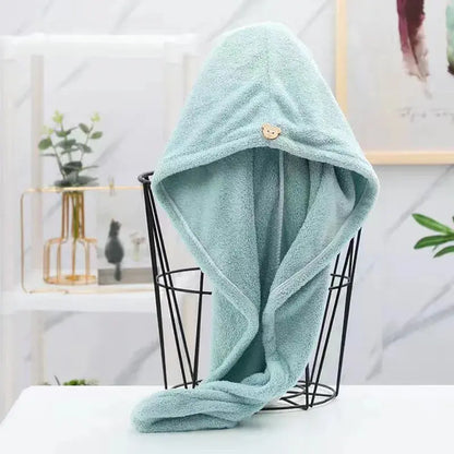 Microfiber Quick-Dry Hair Towel منشفة شعر مايكروفايبر سريعة الجفاف