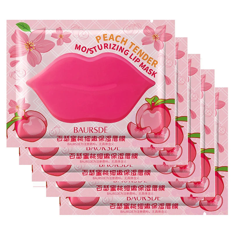 Collagen Lip Mask – 5/10 pcs
قناع شفاه بالكولاجين – ٥ أو ١٠ قطع