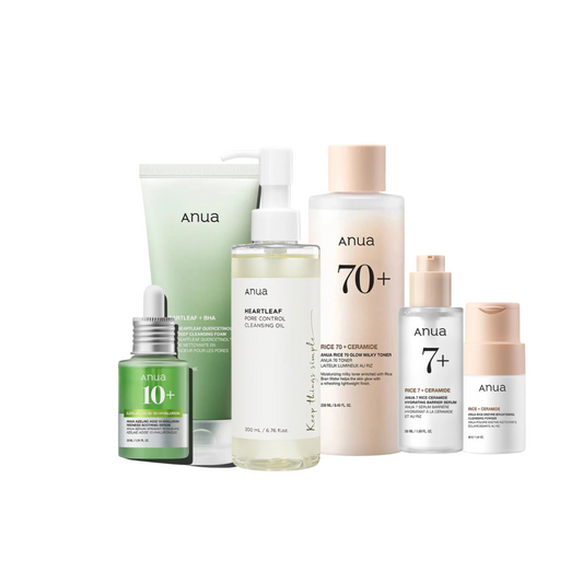 ANUA Heartleaf & Rice Full Care Set