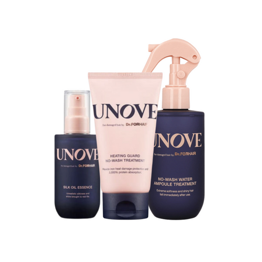 Unove Ultimate Repair Trio – No-Wash Hair Care Set